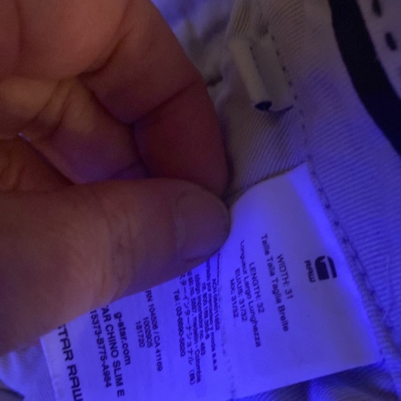 G-Star Raw blue/gray trouser jeans - Picture 6 of 9